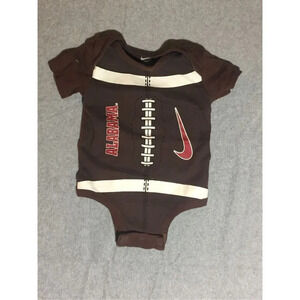 Baby Nike Onesie One Piece Size 3/6 Month University of Alabama Football